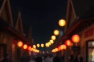 《银鳞纪事》动画封面，内河上的小渔船与跃出水面的银鳞鱼