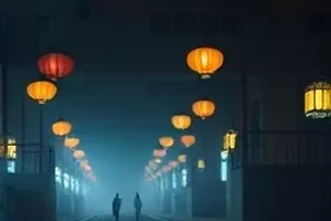 《钟楼十三响》封面，深夜钟楼剪影与第十三声回响